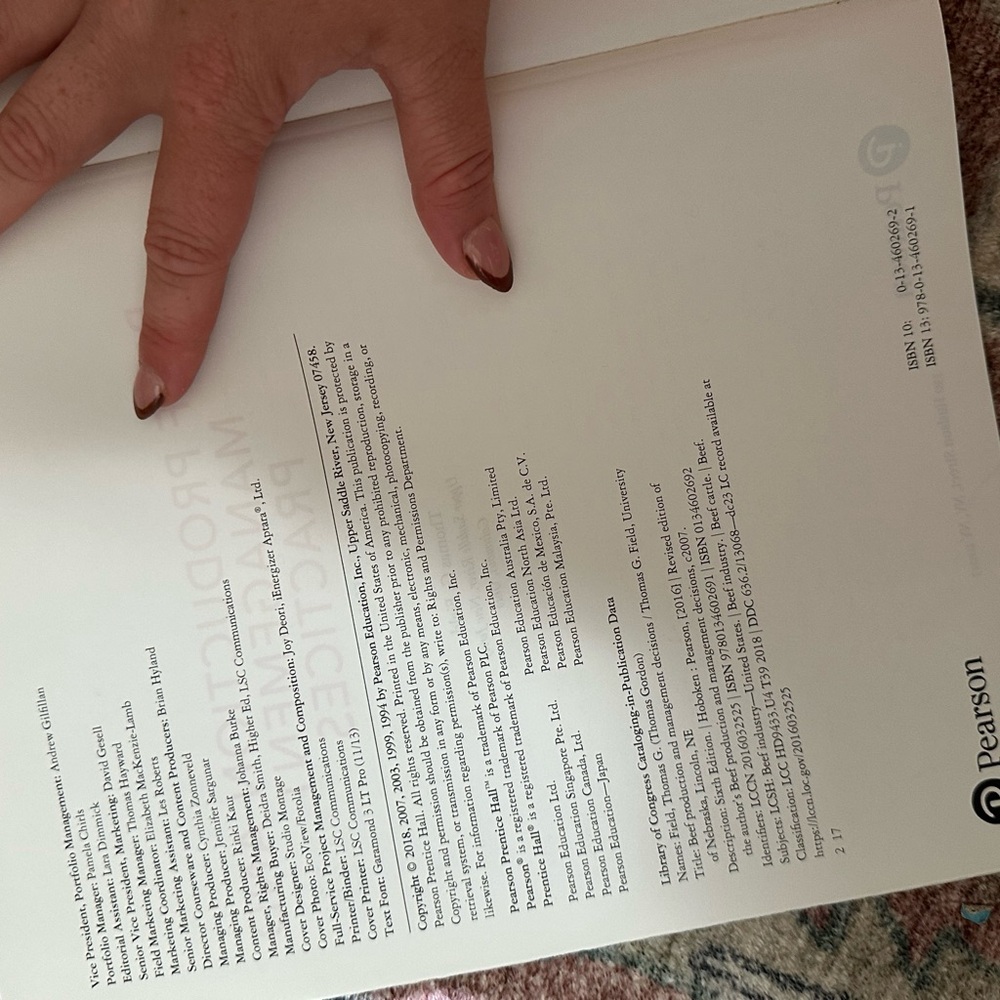 Pearson Beef Production Guide - 6th Edition - Picture 4 of 4